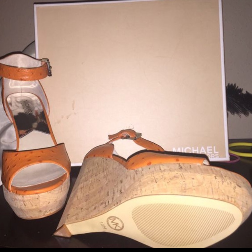 Authentic Michael Kors (MK) Wedges